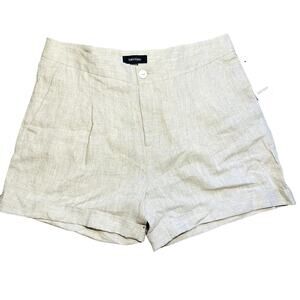 Karen Kane Cotton Linen Shorts 16